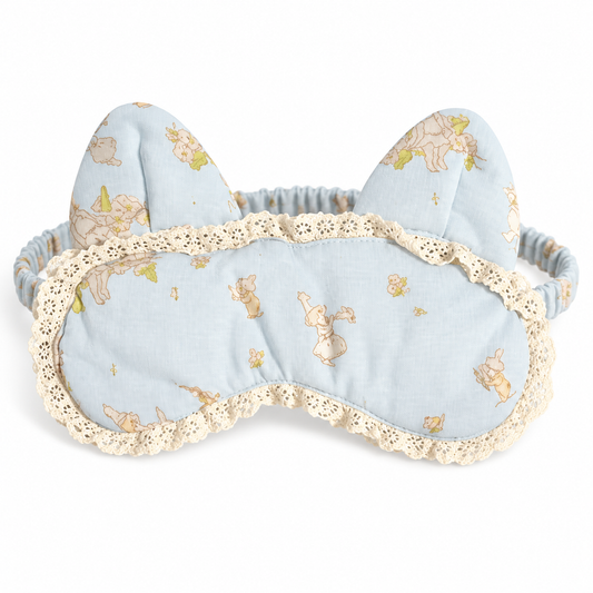 Emerald Green Satin Sleep Mask Set