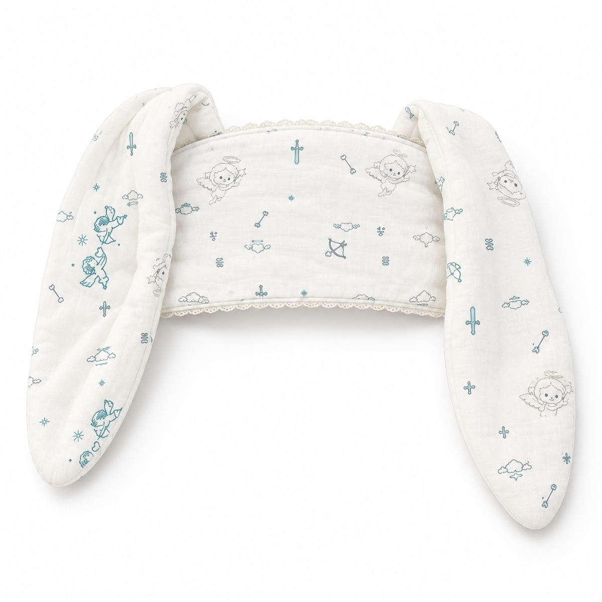 White Angel Eye Mask