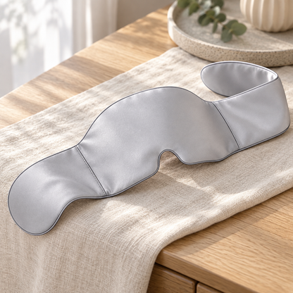 Light Mist Gray Weighted Sleep Mask